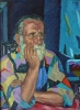 Портрет Германа Бреарда (владелец галереи в Руане). 1993. Х., м