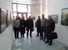 члены КРО ВТОО «Союз художников России» на открытии выставки