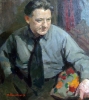 16.Разумовская Ю. Портрет художника В. Я. Фролова. 1939
