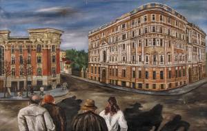 Нестерова Н.И. Переход. 1986. Х.,м.