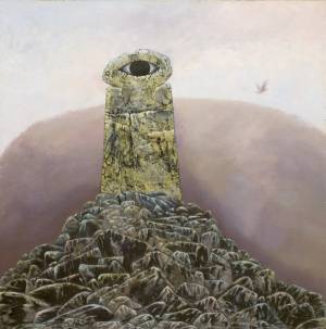 Бапишев Б.А.Последний удод над горой. 1989. Х.,м.