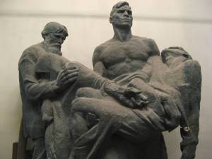 Головницкий Л.Н. Мятежная плоть. 1971. Из серии « На древних камнях Рима». Бумага, перо. Собрание ЧГ
