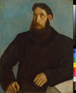 Ефим Модонов 1917-20 г.г. х.м. - 80 х 62,5