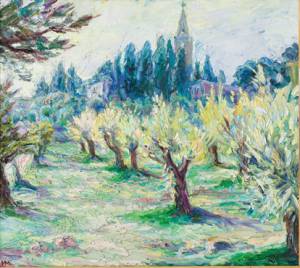 И.Марц. Елеонский сад .Утро. 2011