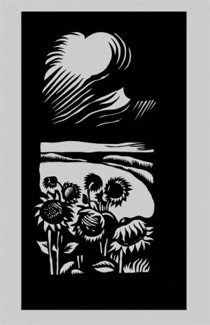 Фронтиспис подсолнухи.