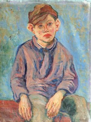 3.Мальчик. 1932. Х.,м. 61х45