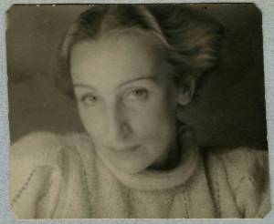 Алиса Порет. Кон. 1930-х. Фото А.П. Великанова