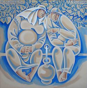 Источник. 2011, двп, акрил, 90Х90