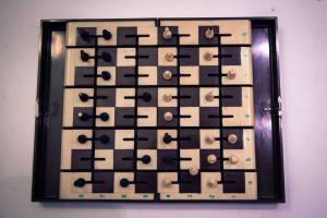 Шахматы космические. Россия, вторая половина ХХ в. Дерево, пластмасса