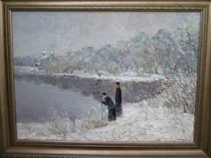Н. К. Шабанов (Курск). Думы о Вечном. 2010, х., м.. 50х60