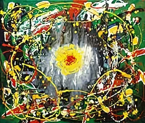 17.  Джикаев М.Ф. Полуденное солнце. 2005 Х.,м. 55х65. Собств. авт.