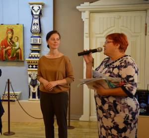 Открытие выставки Хайтинского фарфора