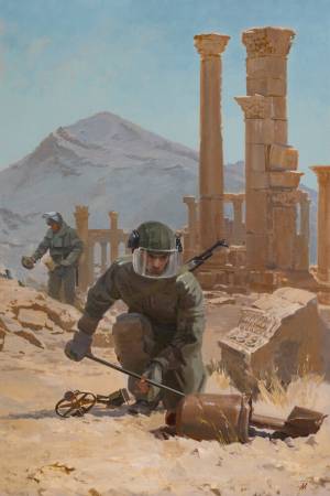 Ананьев А.М. Саперы в Сирии. 2022